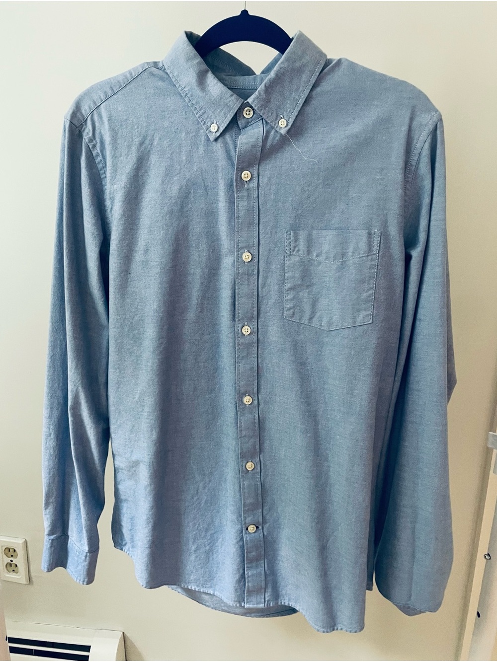 GAP Light Blue Oxford Button-Down Shirt